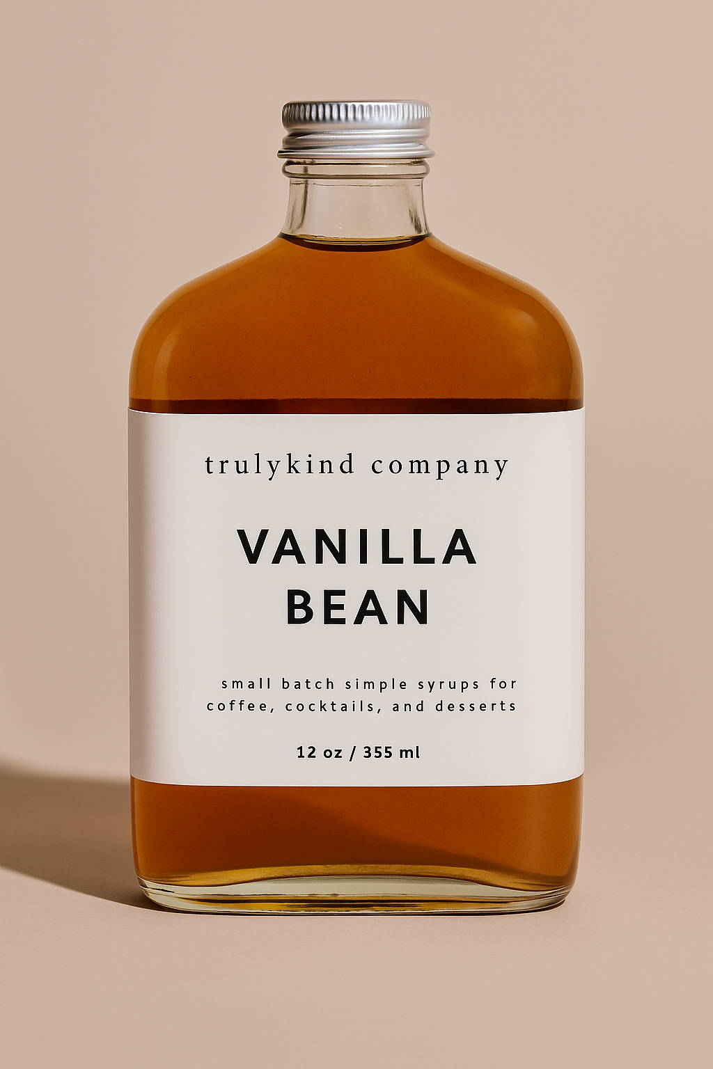 vanilla bean syrup
